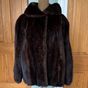 Elegant Dark Brown Teddy Jacket